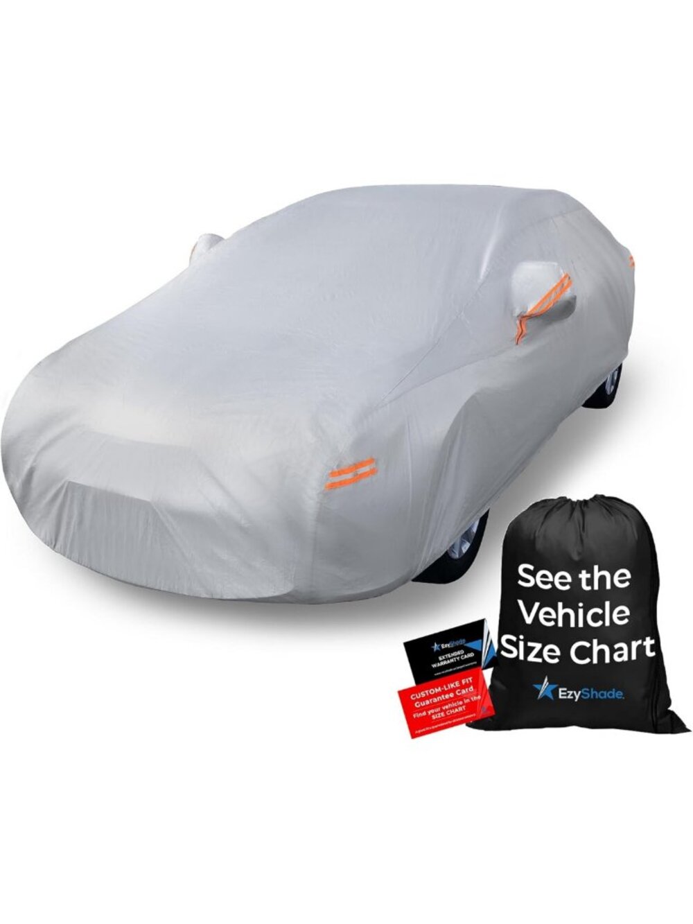 Waterproof All-Weather Car Cover - Size A3, UV Protection, Durable & Lightweight